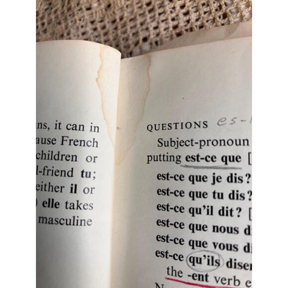 1965 The Certificate Library: French Textbook by E.G. Webb - Picture 7 of 8